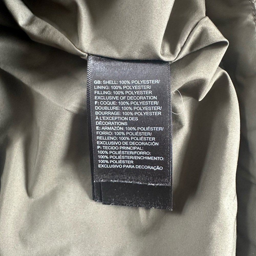 The North Face Tamburello Parka in New Taupe Green Size Small Women’s Puffer - Picture 9 of 10